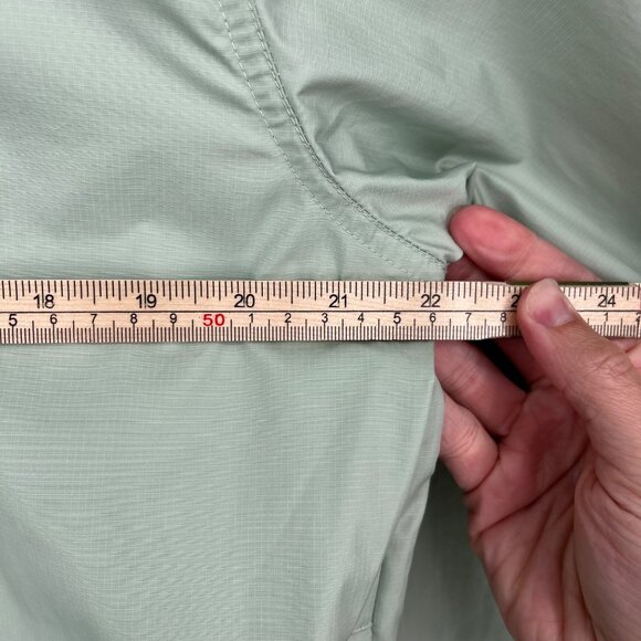 Nike SB Green and Blue Raincoat Lightweight Hooded Design - Picture 13 of 14